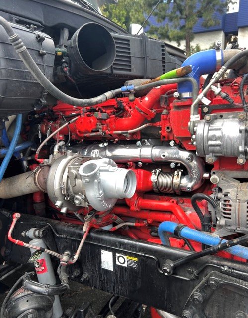 image of loading cargo (for a trucking company)