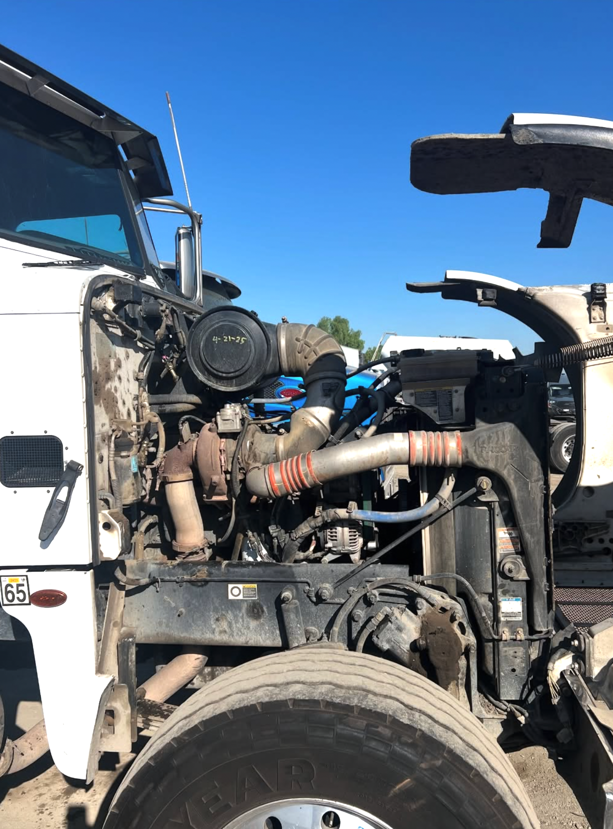 image of tools organized on a workbench (for a plumbing service)